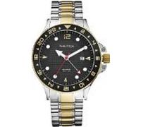 Nautica Greenwich Mean Time Two-Tone Bracelet Men's Watch #N24520G