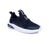 Nautica Kids Sneakers Slip On Sports Shoes Comfortable Elastic Running Shoes for Boys Girls Stylish and Support Shoes for Active Kids (Big Kid/Little Kid), Navy blue, 13 Little Kid