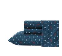 Nautica Kids - Twin XL Sheet Set, Super Soft & Cozy Bedding with Matching Sham(s), Oeko-Tex Certified (Jonesy Navy, Twin XL)