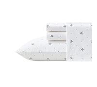 Nautica - King Sheet Set, Cotton Percale Bedding Set, Crisp & Cool, Lightweight & Breathable (Star Spangled Coastal Blue, King)
