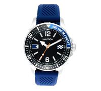 Nautica Men Analogue Quartz Watch with Silicone Strap NAPFRB920