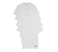 Nautica Men's 4-Pack Cotton Limited Edition Crew Neck T-Shirts, White-nautica Flag Logo, Large