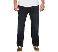 Nautica Men's 5 Pocket Relaxed Fit Stretch Jean, Pure Adriatic Sea Wash, 44W x 30L Big