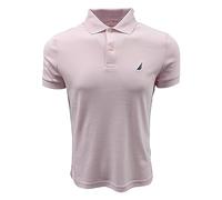 Nautica Men's Adult Slim Fit Short Sleeve Solid Soft Cotton Polo Shirts (X-Large, Cradle Pink), Cradle Pink, XL
