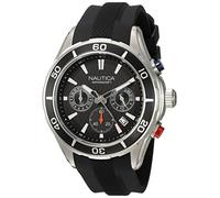 Nautica Men's Analog Quartz Watch with Silicone Strap NAD15522G