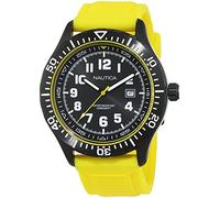 Nautica Men's Analogue Quartz Watch with Rubber Strap NAD13527G