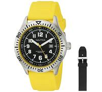 Nautica Mens Analogue Quartz Watch with Silicone Strap 6.56086E+11