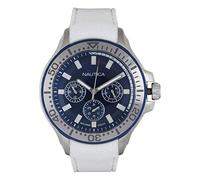 Nautica Mens Analogue Quartz Watch with Silicone Strap NAPAUC001