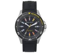 Nautica Men's Analogue Quartz Watch with Silicone Strap NAPJBC003