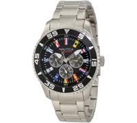 Nautica Mens Analogue Quartz Watch with Stainless Steel Strap N14631G