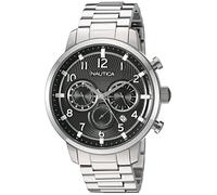 Nautica Men's Analogue Quartz Watch with Stainless-Steel Strap NAD18510G
