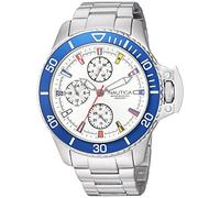 Nautica Men's Analogue Quartz Watch with Stainless Steel Strap NAPBYS004