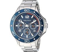 Nautica Men's Analogue Quartz Watch with Stainless Steel Strap NAPP25006
