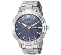 Nautica Men's Analogue Quartz Watch with Stainless Steel Strap NAPPRH019