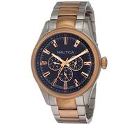 Nautica Men's Analogue Quartz Watch with Stainless Steel Strap NAPSTB005