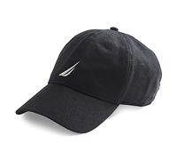 Nautica Men's Anchor j Class 6 Panel Baseball Cap Regular Fit, True Black, OSZ