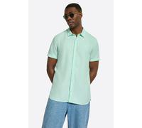 Nautica Men's Andre SS Shirt in Light Green | Size: Large Nautica Light Green L