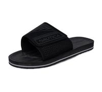 Nautica Men's Athletic Slide Sandals, Stone-black, 11 Wide