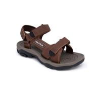 Nautica Men's Athletic Sport Sandals - Adjustable Strap, Comfortable Open-Toe Hiking & Walking Sandals with Cushioned Sole, Dark Brown-bulty, 12