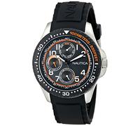 Nautica Men's Black NSR 200 Multifunction Diver's Watch N13685G