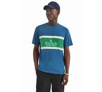Nautica Men's Cagney T-Shirt in Blue | Size: Small Nautica Blue S