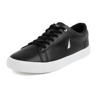 Nautica Men's Casual Shoe, Classic Lace-Up Low Top Loafer, Fashion Sneaker - in Medium & Wide Width Sizes, Black-graves, 14 Wide