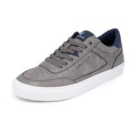 Nautica Men's Casual Shoe, Classic Lace-Up Low Top Loafer, Fashion Sneaker - in Medium & Wide Width Sizes, Grey-jansen, 8 UK