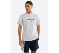 Nautica Men's Clarion T-Shirt in White | Size: Medium Nautica White M