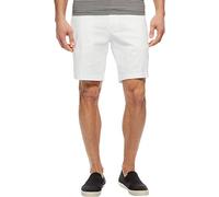 Nautica Men's Classic Fit Flat Front Stretch Solid Chino 8.5" Deck Shorts Casual, Bright White, 40