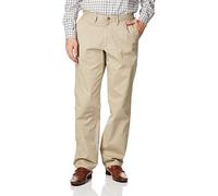 Nautica Men's Classic Fit Twill Pants, True Khaki, 34W x 32L