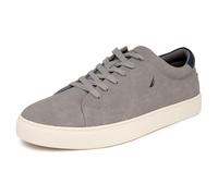 Nautica Men's Classic Lace-Up Boat Shoes Low Top Fashion Sneaker - Stylish and Comfortable Casual Shoe, Grey-obuv, 9.5