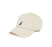 Nautica Men's Classic Logo Adjustable Baseball Cap Hat, Oat, One Size
