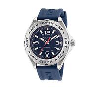 Nautica Men's Clearwater Beach Watch, Blue/Blue/Silver, Contemporary