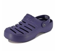 Nautica Men's Clogs - Athletic Garden Sandal - Water Shoes Slip-On with Adjustable Back Strap-River Edge-Navy-12