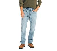 Nautica Men's Clothes Relaxed Fit Denim Jeans, Alborian Sea Wash, 34W x 32L