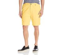 Nautica Men's Cotton Twill ff Deck Short Classic Fit, Sunshine, 38