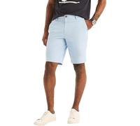 Nautica Men's Cotton Twill Flat Front Chino Short, Cerulean Blue, 40