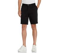 Nautica Men's Cotton Twill Flat Front Chino Short, True Black, 44W Tall