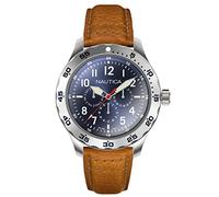 Nautica Men's Cruise Ncc01 Multi NAPNCI803 Blue Leather Quartz Fashion Watch