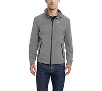 Nautica Men's Waterproof, Windproof, Golf, Hiking, Travel, Casual Wear Windbreaker Jacket, Cloud Grey, Medium