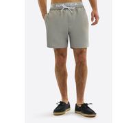 Nautica Men's Guam 6" Swim Short in Light Grey | Size: Medium Nautica Light Grey M