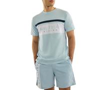Nautica Men's Keansburg T-Shirt in Light Blue | Size: Small Nautica Light Blue S