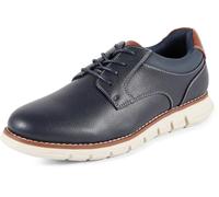 Nautica Men's Knit Dress Oxford Dress Sneakers: Breathable, Stylish, Lightweight & Comfortable - Ideal for Business or Walking, Navy-eliam, 13