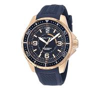 Nautica Men's NAPKMF302 KOH May Bay Blue Silicone Strap Watch, Blue, Modern