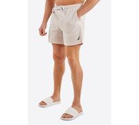 Nautica Men's 'Kristian' 6" Swim Short in Light Brown | Size: Medium Nautica Light Brown M