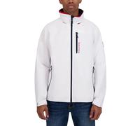 Nautica Men's Lightweight Sailing Jacket - Waterproof & Windproof, Breathable, Bright White, L