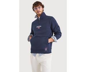 Nautica Men's Lumin 1/4 Zip Top in Dark Navy | Size: Small Nautica Dark Navy S