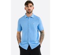 Nautica Men's Melbury SS Shirt in Blue | Size: Medium Nautica Blue M