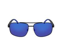 NAUTICA Men's N104SP Sunglasses, Matte Black/Blue Mirror, One Size