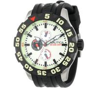 Nautica Men's N16509G BFD 100 Multifunction Luminous Dial Watch